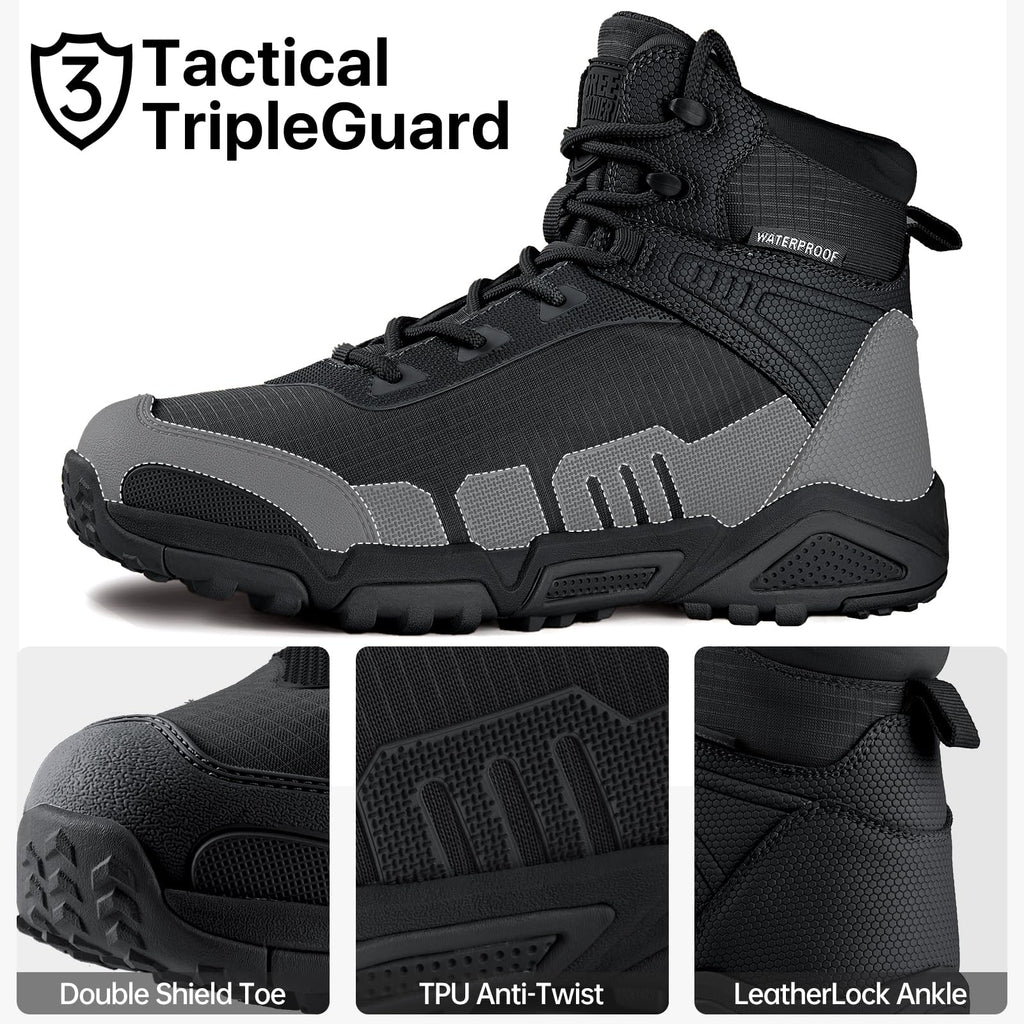 Waterproof Lightweight Tactical Work Boots C210