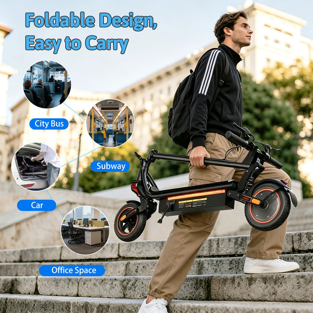 500W Electric Scooter with 10" Tires T395