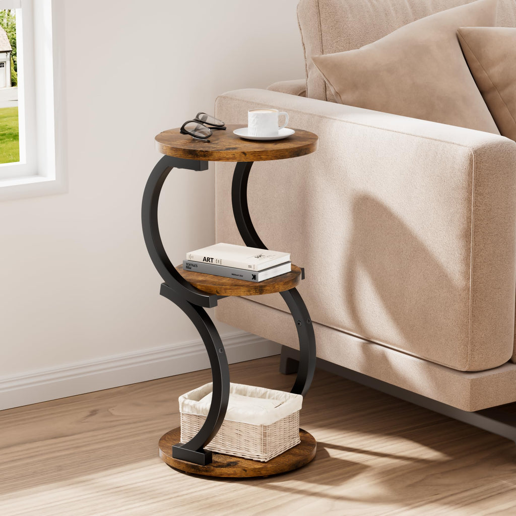 3-Tier Round Side Table W887042