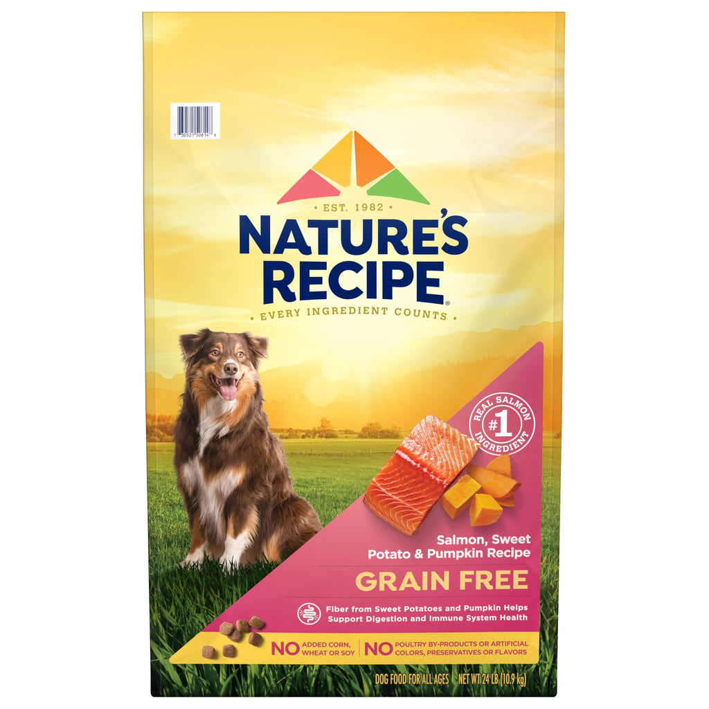 Grain Free Salmon Dry Dog Food 24 lb. Bag X9228