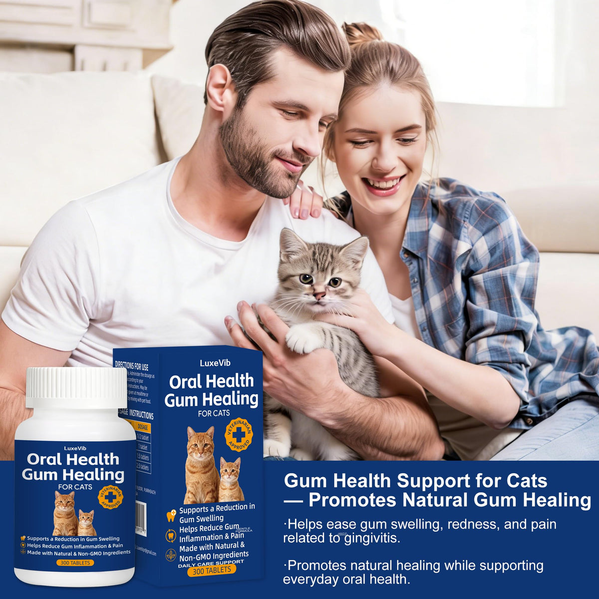 Natural Plant-Based Cat Oral Care D159178