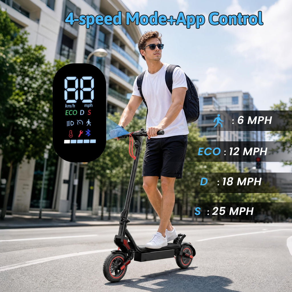 500W Electric Scooter with 10" Tires T395