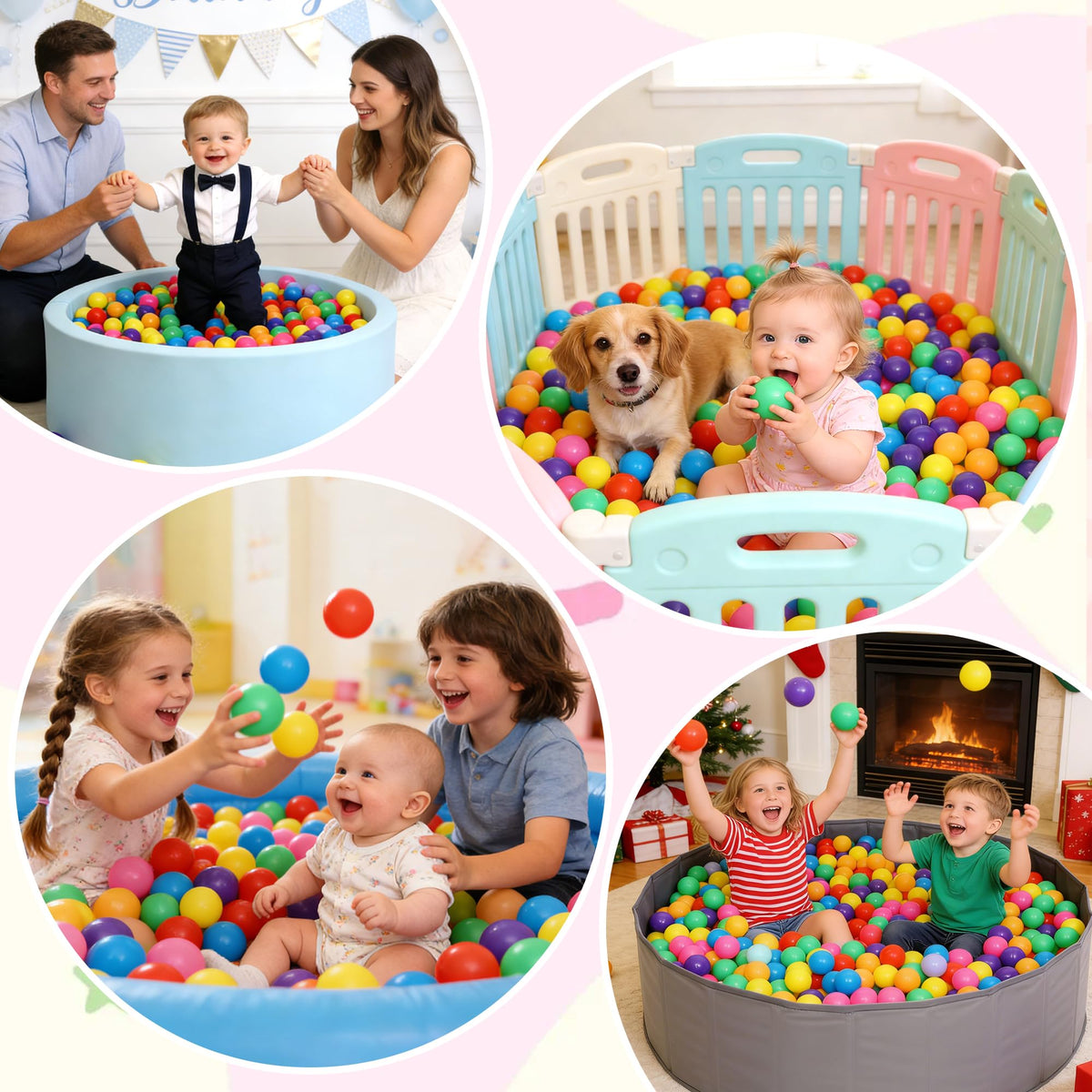 Plastic Ball Pit Balls V6789