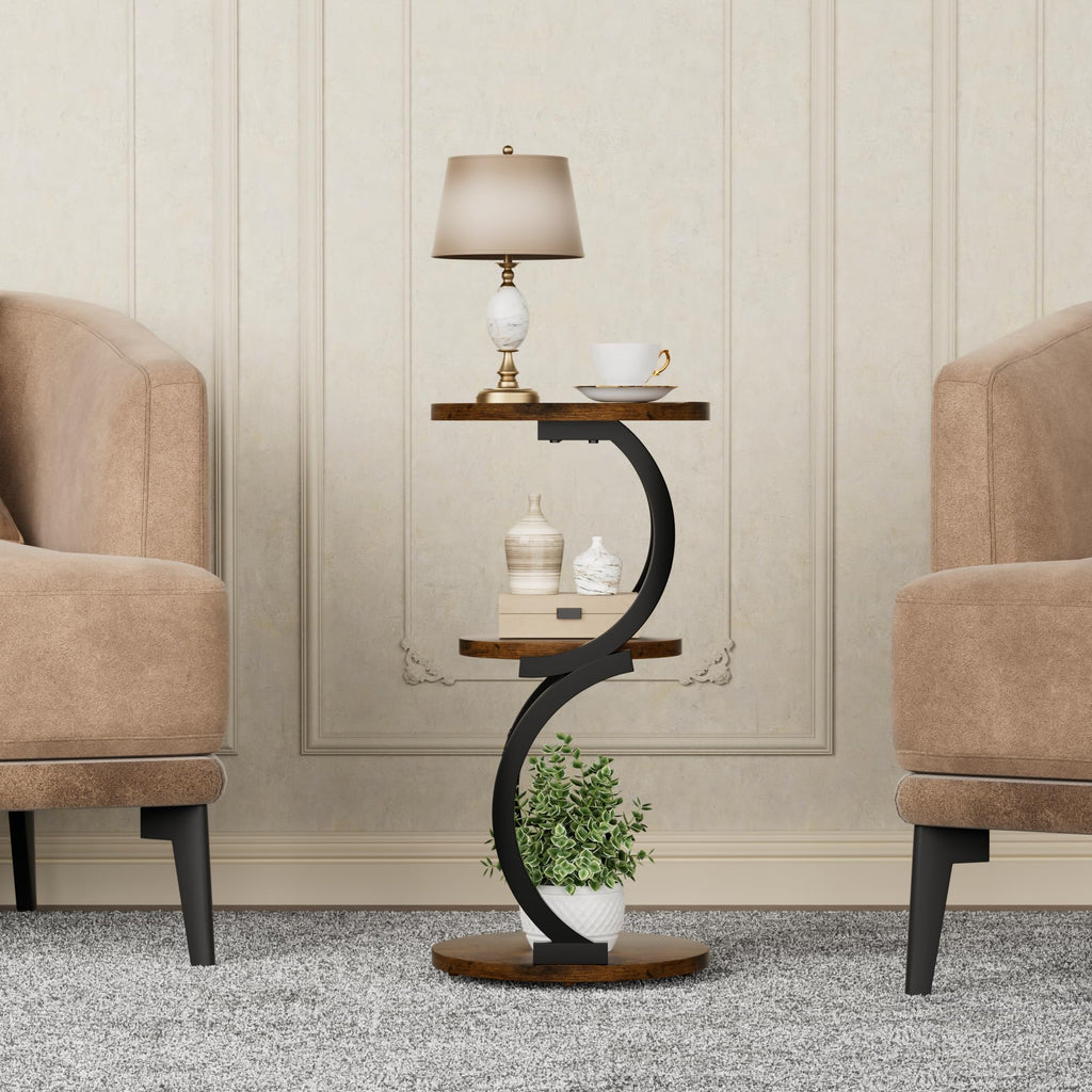 3-Tier Round Side Table W887042