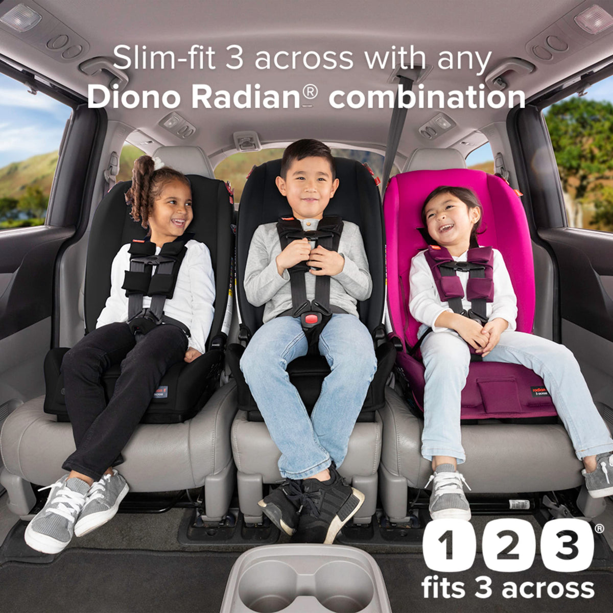 Convertible Car Seat and 2 Pack Booster Seats R15743