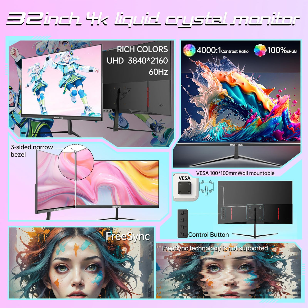 32 Inch 4K UHD Monitor R192702