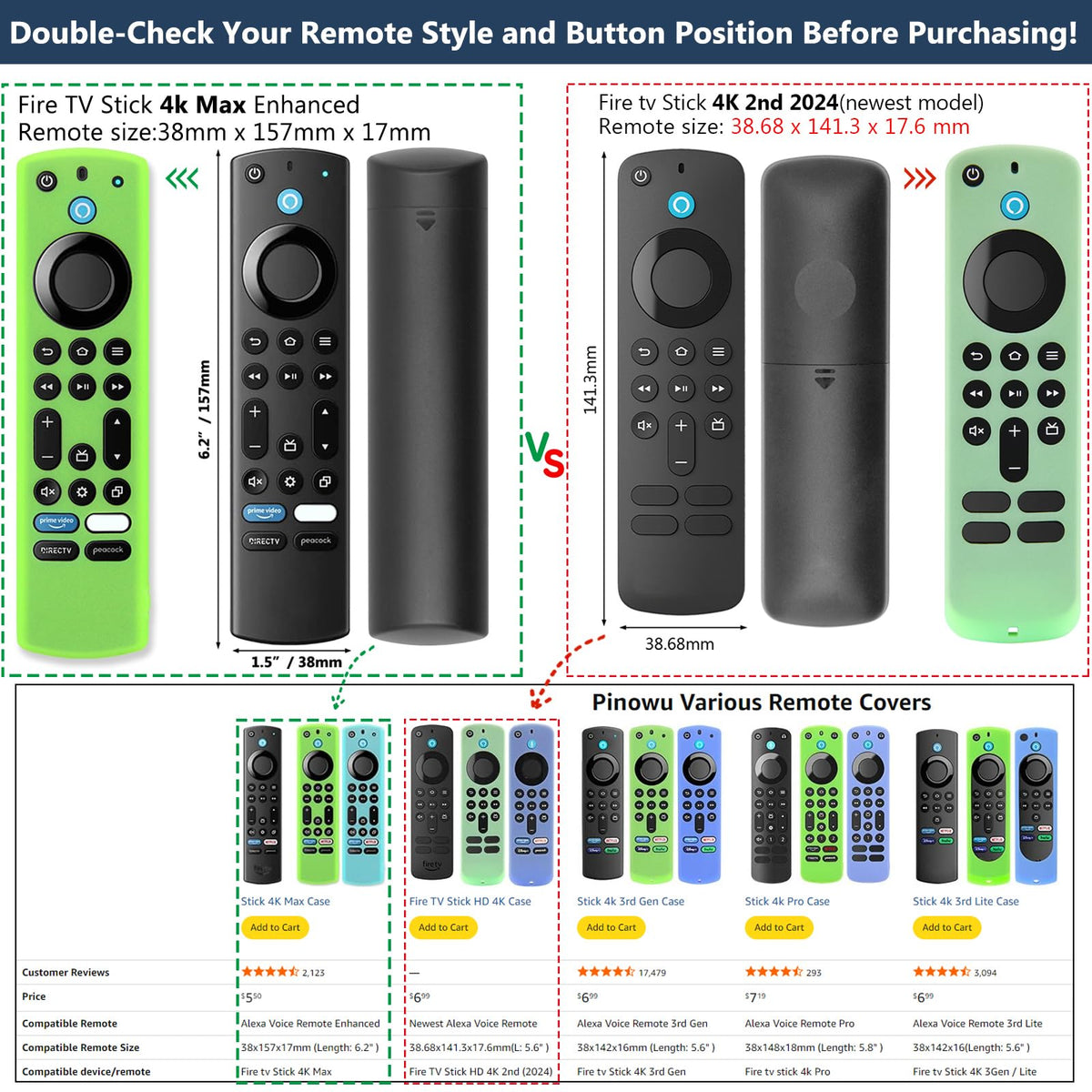 Silicone Remote Case 3pcs with Lanyard Y651139