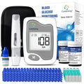 Blood Glucose Monitor Kit with 100 Test Strips and 100 Lancets S45065