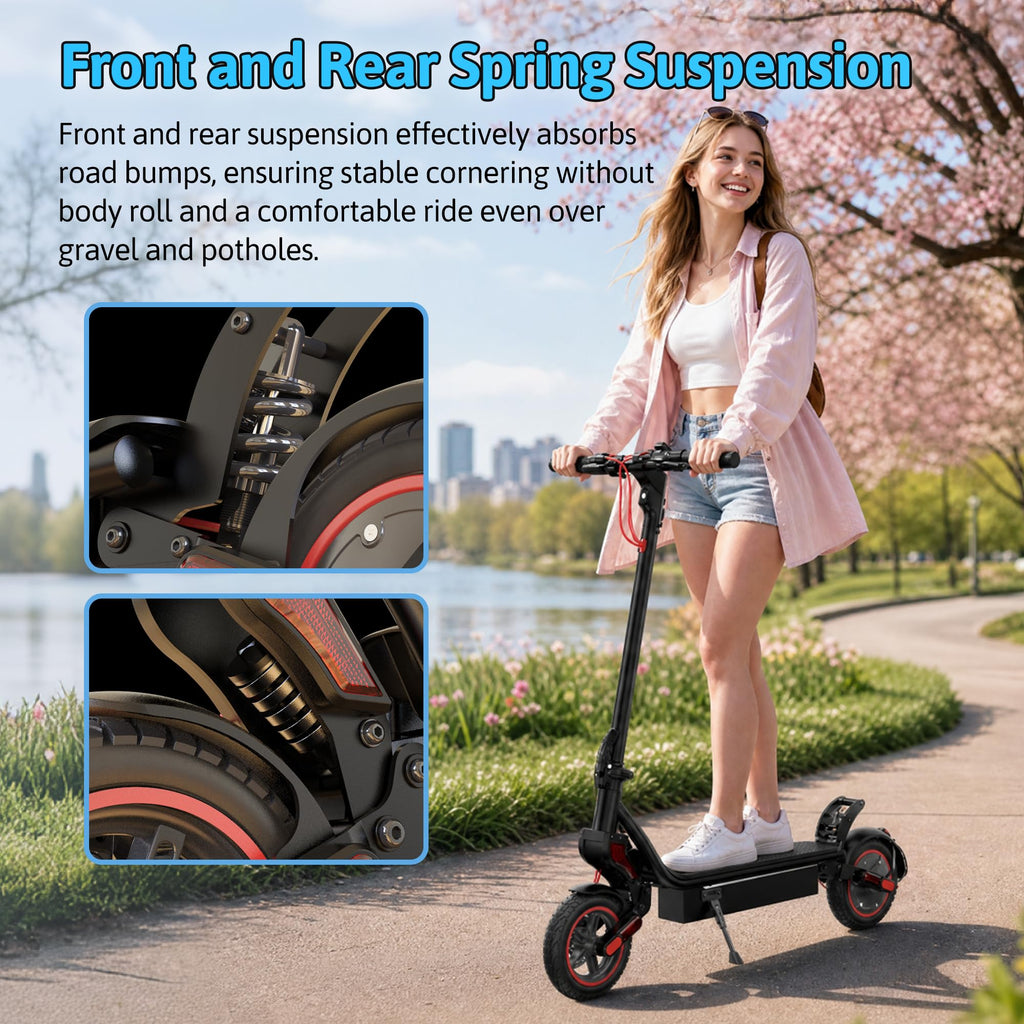 500W Electric Scooter with 10" Tires T395