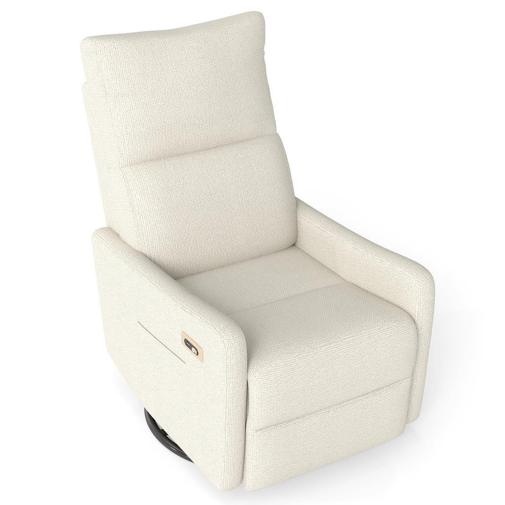 Power Swivel Recliner Chair with USB Charging Port V194506