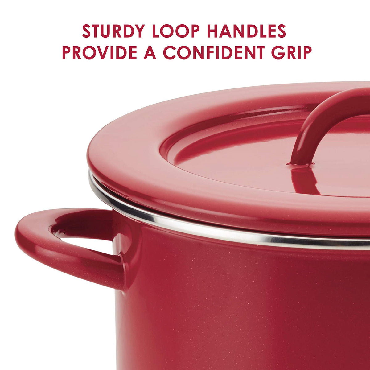12 qt Induction Stock Pot with Lid H989053