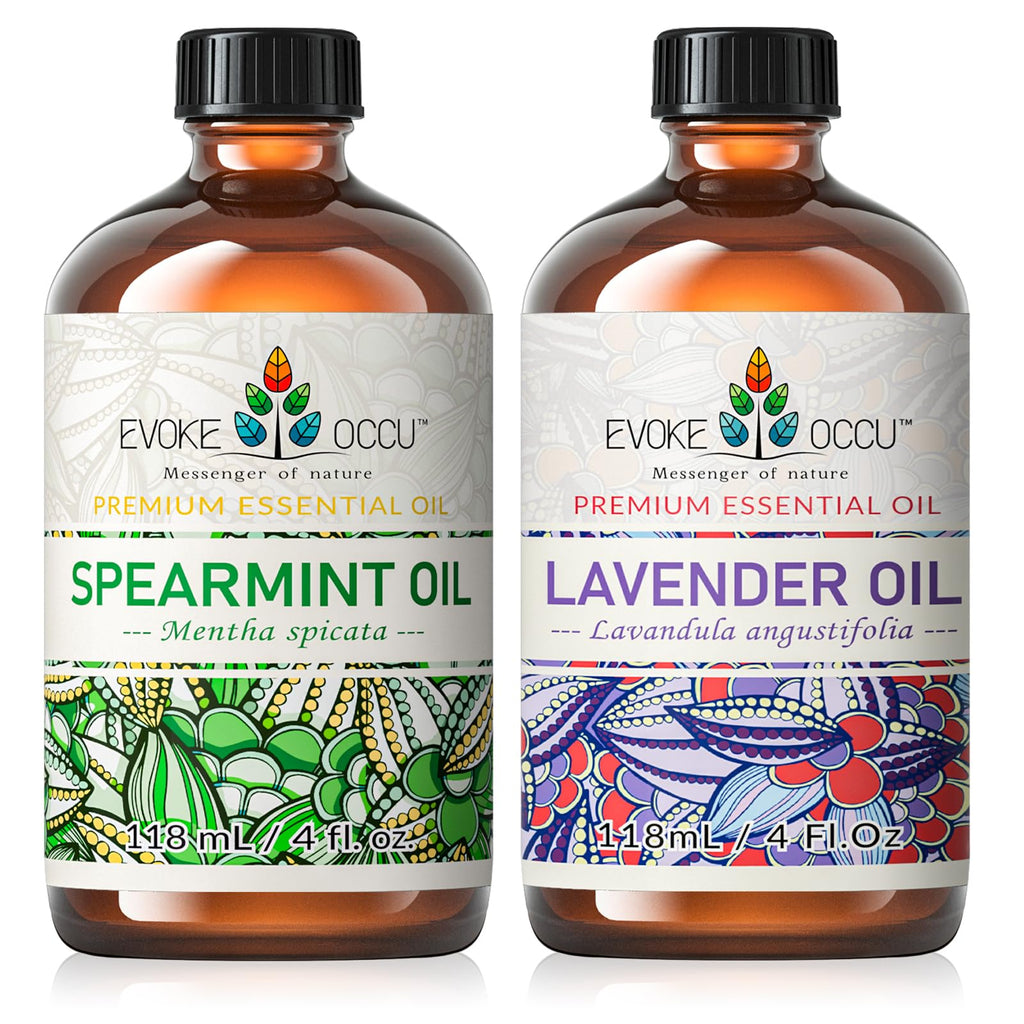 Spearmint and Lavender Essential Oil 4 Fl Oz I73385