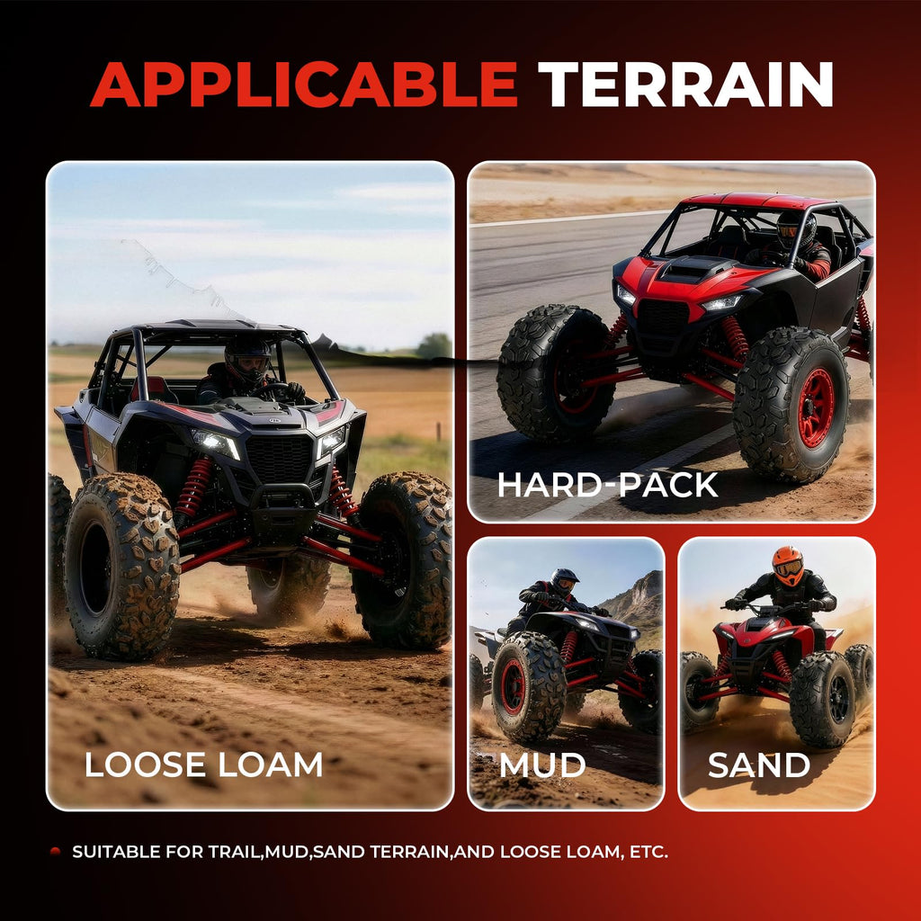 19x7-8 ATV/UTV Tires Set of 2 O77076