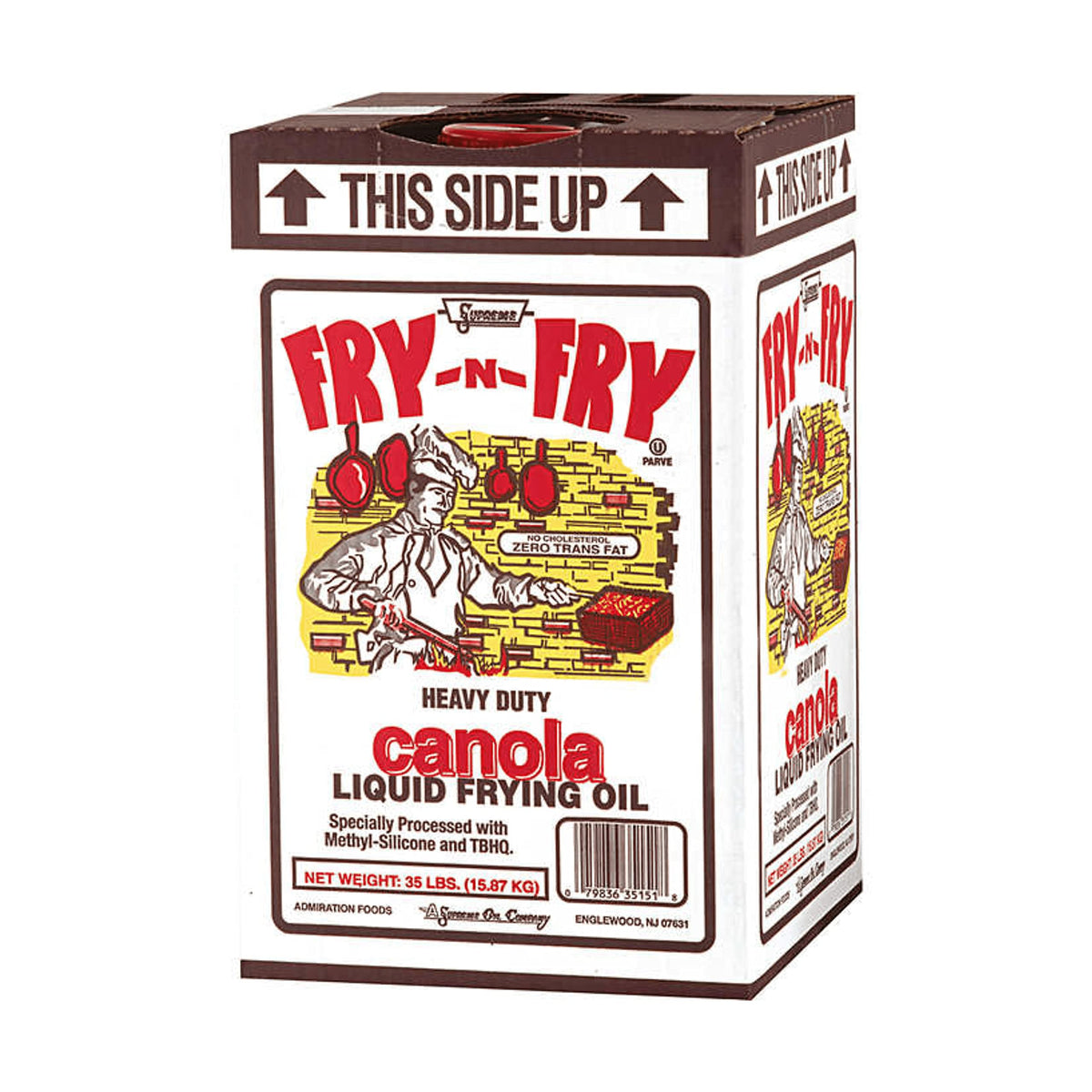 Canola Liquid Frying Oil, 35 Pound N371162