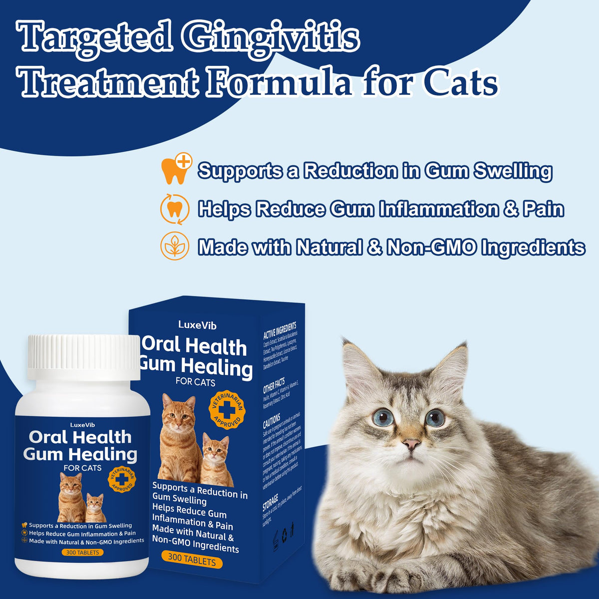 Natural Plant-Based Cat Oral Care D159178
