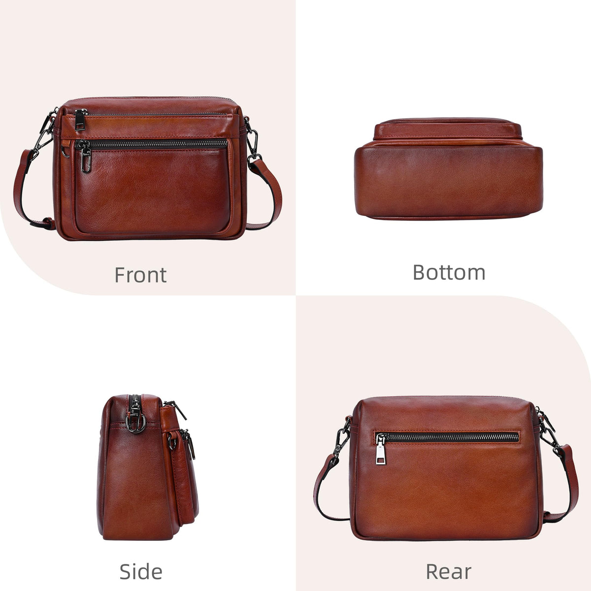 Leather Crossbody Bag X919750