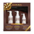Hair Care Set with Shampoo, Conditioner, Serum & Brush J8850