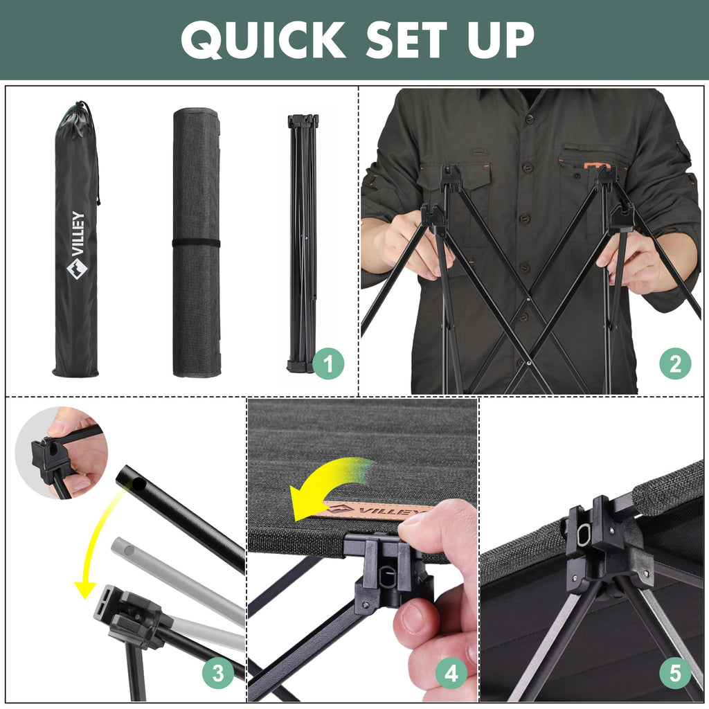 Folding Camping Table with Carry Bag E383