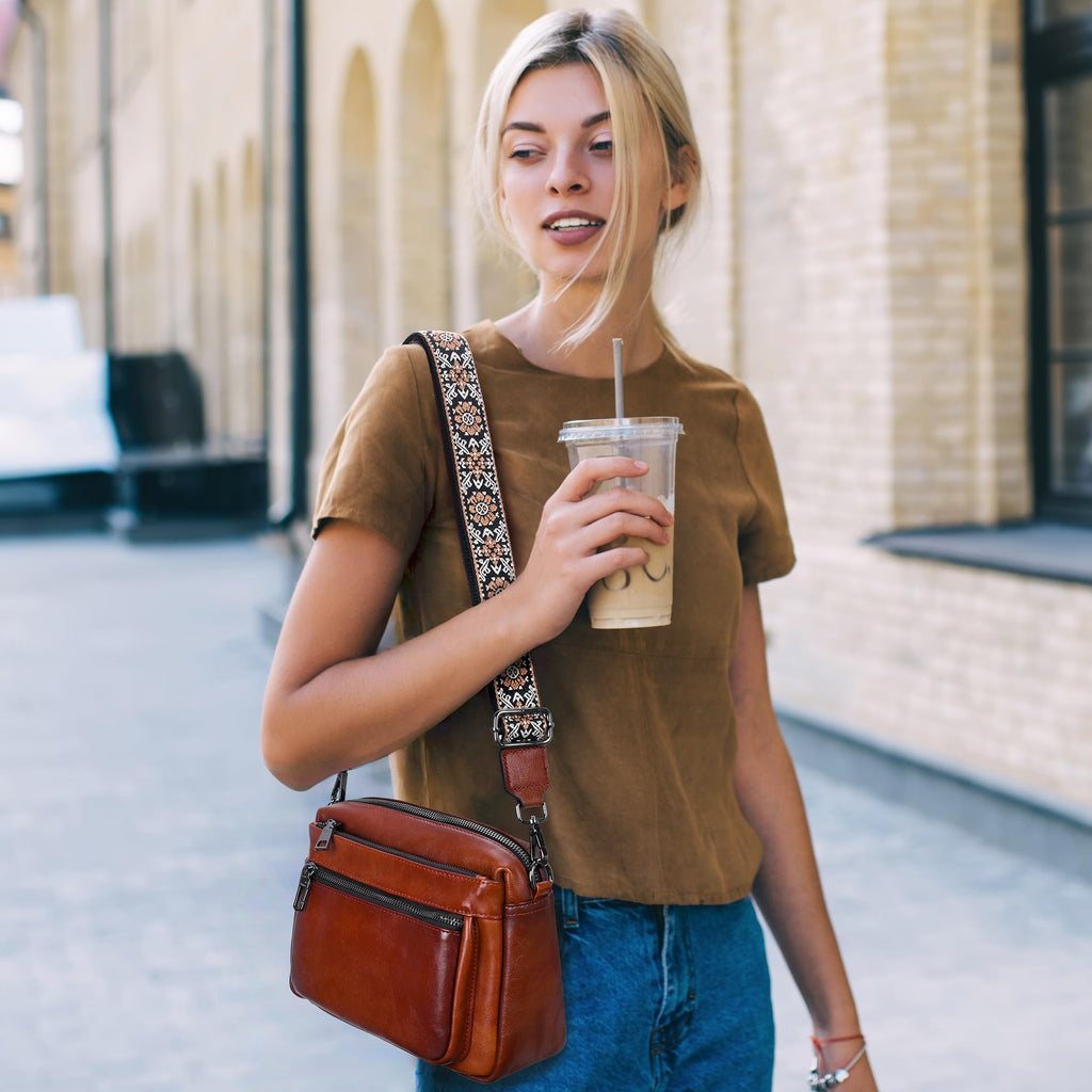 Leather Crossbody Bag X919750