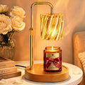 Candle Warmer Lamp Set with Scented Jar Candle & Timer P23914