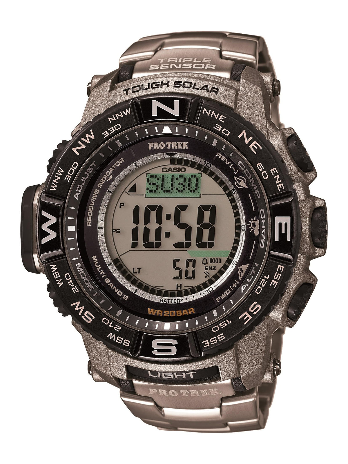 Tough Solar Atomic Timekeeping Watch M1384