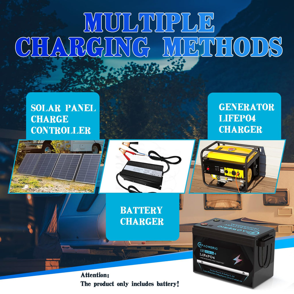 12V 300Ah LiFePO4 Battery with 200A BMS N197748