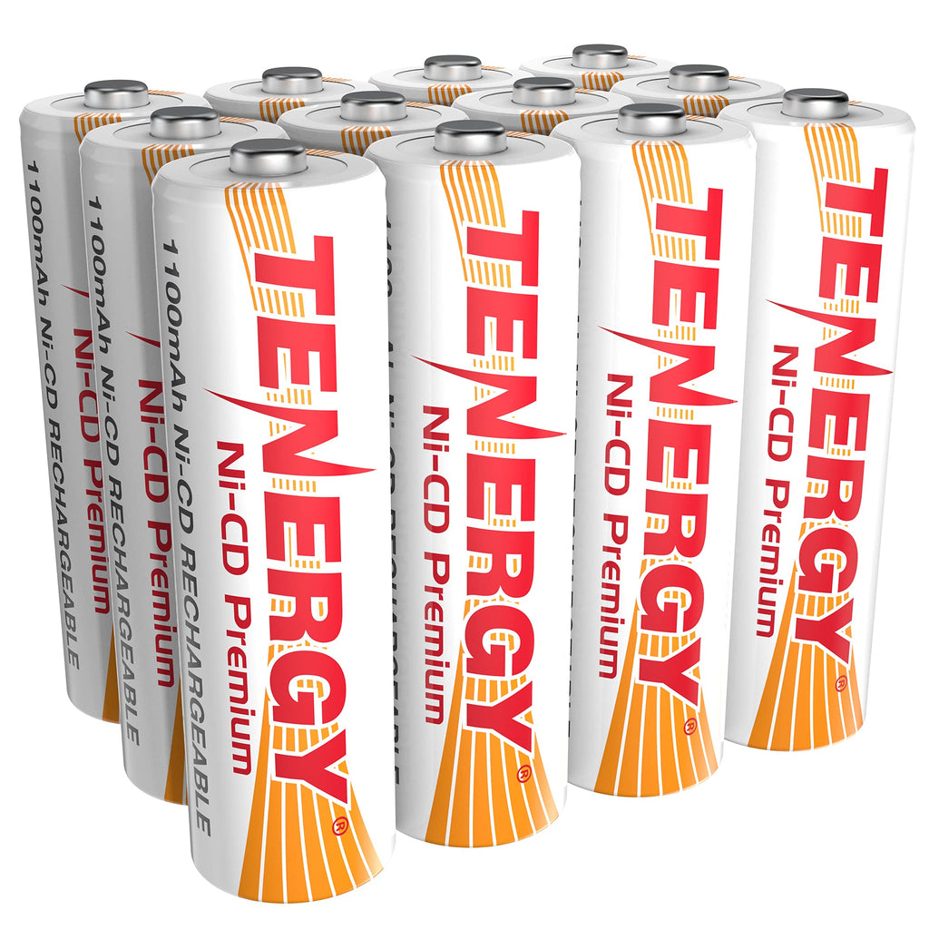 AA NiCd Rechargeable Batteries 1100mAh 1.2V 12 Count J436317
