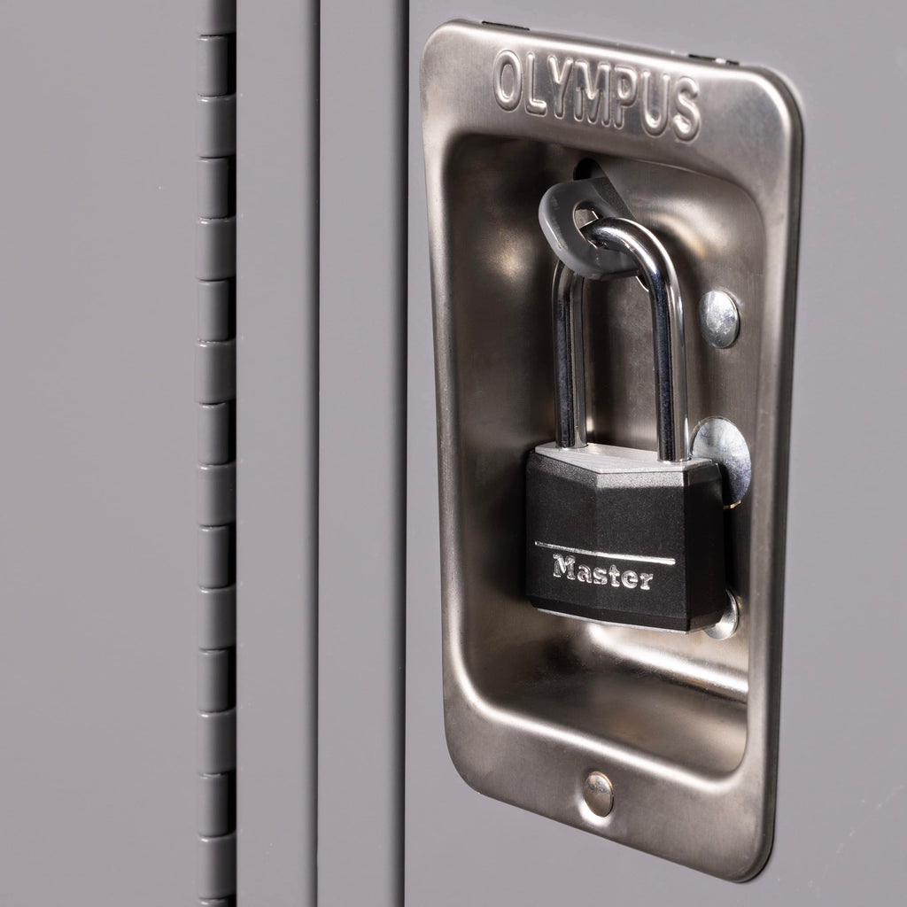 Aluminum Padlock with Key, 4 Pack L76817