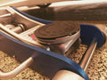 Low-Profile Aluminum Racing Floor Jack Saddle Pad C306