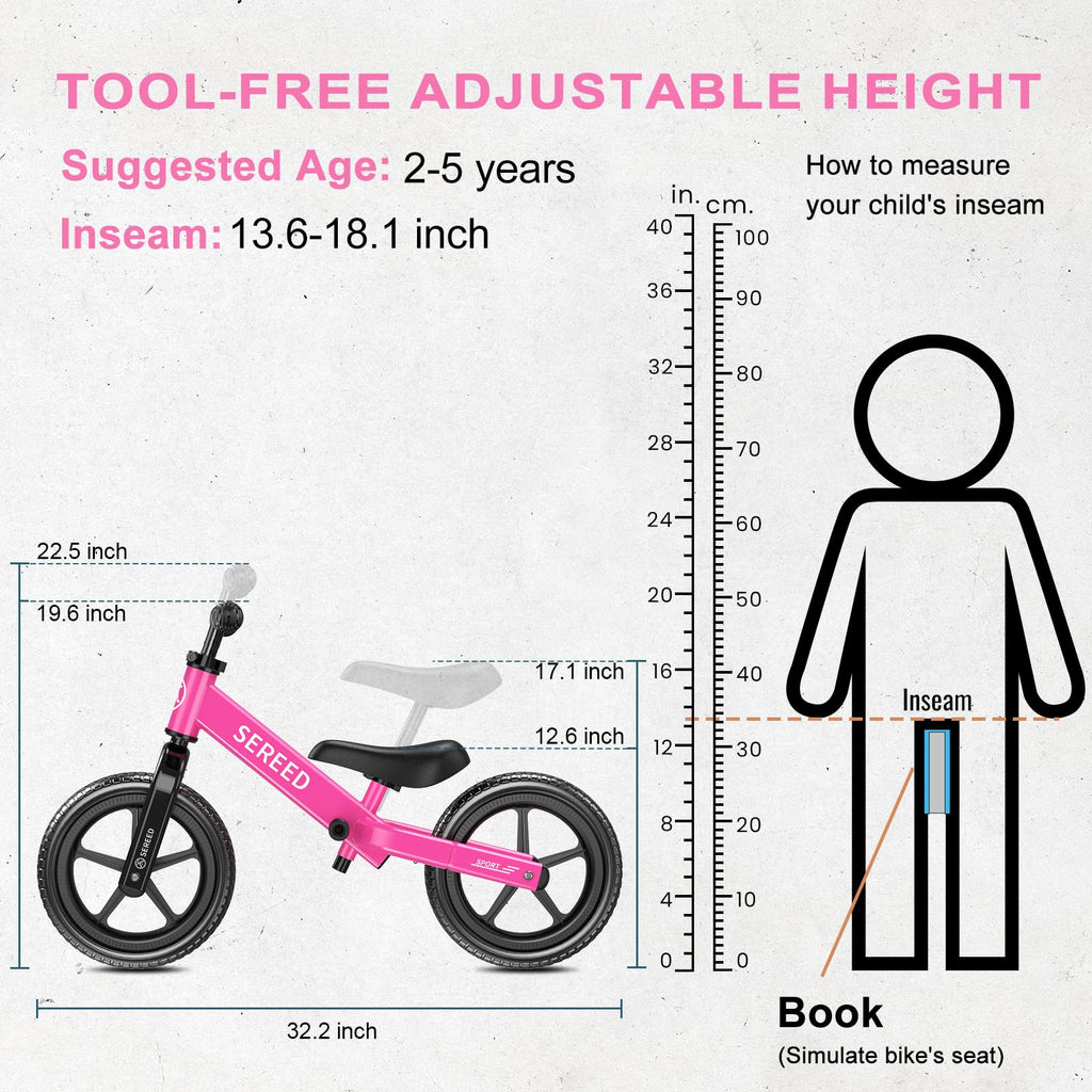 Adjustable Toddler Balance Bike T15623