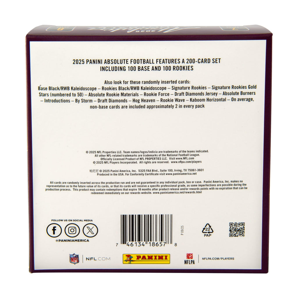 Sealed NFL Trading Cards Mega Box D2024