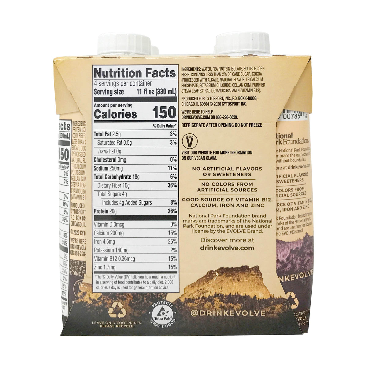 Protein Shake Mellow Mocha 11 Fl Oz 4 Pack Q717802