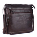 Extra-Large Genuine Leather Crossbody Purse Y244