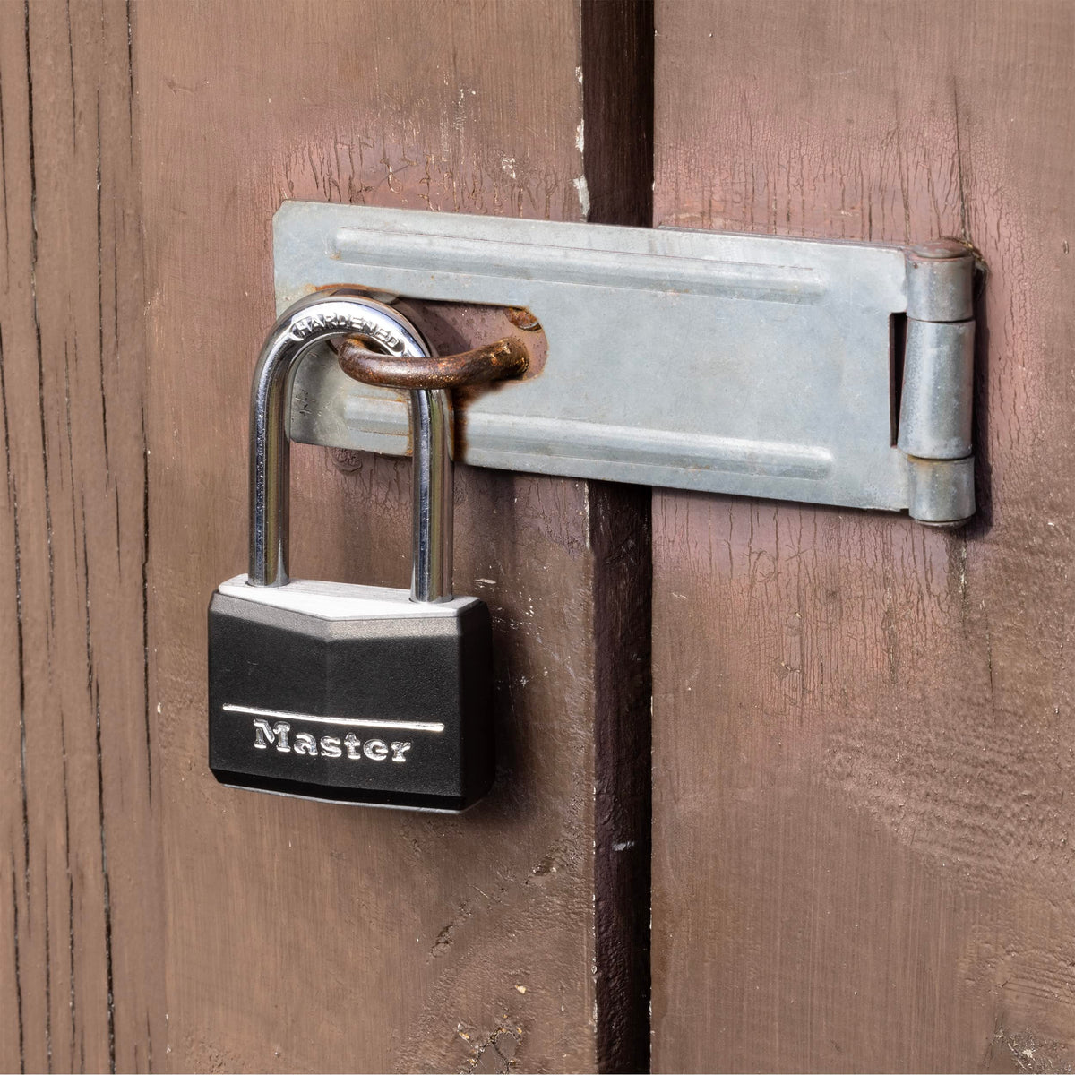 Aluminum Padlock with Key, 4 Pack L76817