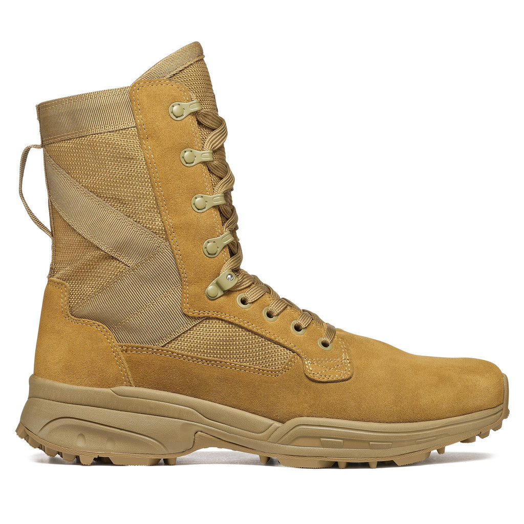 Coyote Suede Combat Boots O57244